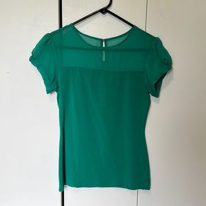 Express emerald shirt